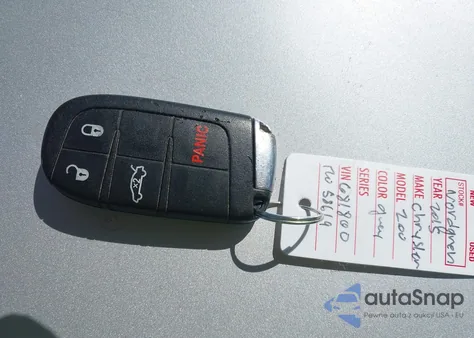 2015 Chrysler 200 S из США, поврежденный, VIN 1C3CCCBB9FN681800